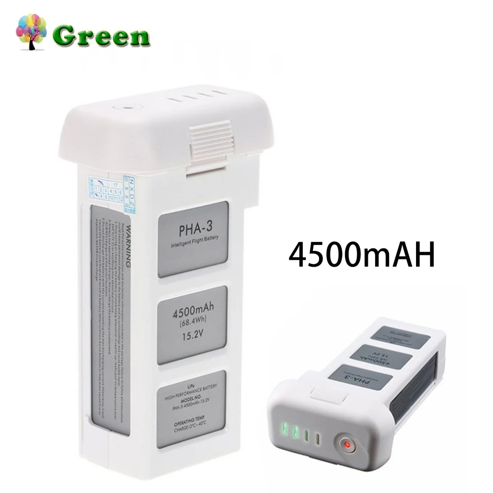

Drone Battery for DJI phantom 3 Professional/3/Standard/Advanced 15.2V 4500mAh LiPo 4S Intelligent Battery up to 23 minutes