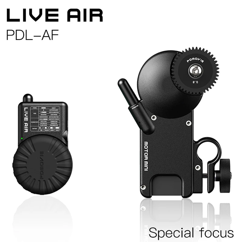 PDMOVIE LIVE AIR PDL-AF и PDL-AZ Bluetooth Беспроводная система непрерывного изменения фокусировки для Gimbal или SLR "купить LIVE AIR получить RIG AIR free" - Цвет: PDL-AF