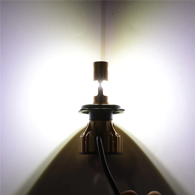 Auxmart LED H7 H4 H11 HB3 9005 HB4 9006 Светодиодная лампа комплект автомобильных фар 70 Вт 7000lm 6500 К