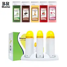 Нагреватель для воска для эпиляции нагреватель Эпилятор удаление волос 3 машинный набор инструмент для салонов красоты персональный уход за телом парафин нагреватель эффективный