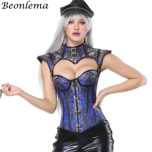 Beonlema Gothic Steampunk Corset Sexy