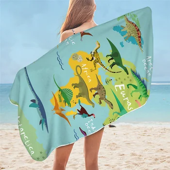 Dinosaur Beach Towels