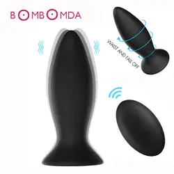 3 шт. анальные секс-игрушки вибратор для женщины фаллоимитатор Анальная попа Стимуляция простаты массажер секс-игрушки для женщин