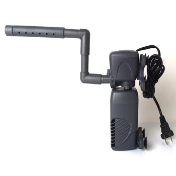 

DAZS Mini Aquarium Internal Filter Freshwater Fish Tank Triple with Rain Bar Pipe Built-in Filter D-SQB600