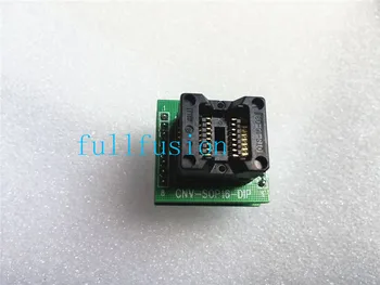 

SOP16 TO DIP16 Programming Adapter OTS-16-1.27-03 SOP16 Enplas IC Test Socket with PCB board