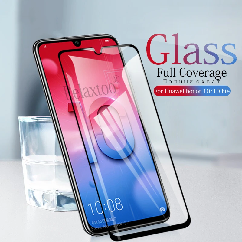 

Protective Phone Safety Film On Honor 10 COL-L29 Tempered Glass For Huawei Honor 10 lite Screen Protector hauwei Honor 10 Light
