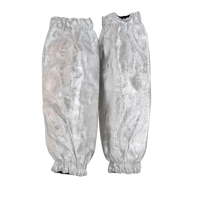 

Workplace Aluminized Work Oversleeve Thermal Radiation 500 Heat Resistant Sleevelet High Temperature Aluminum Foil Arm Sleeves
