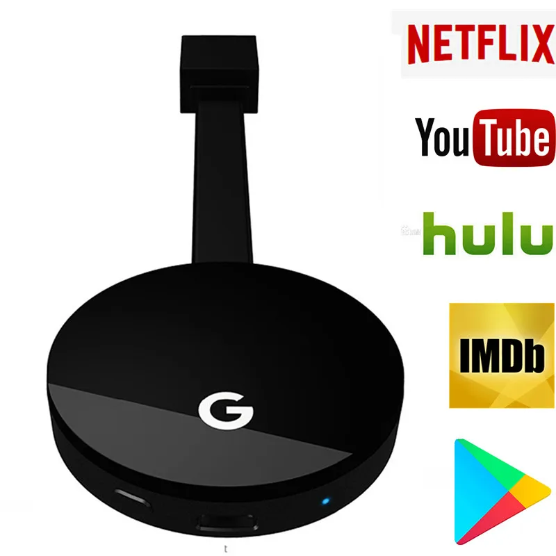 1080 P WiFi дисплей HD ТВ экран зеркального ключа подходит для Netflix Miracast IOS/Android
