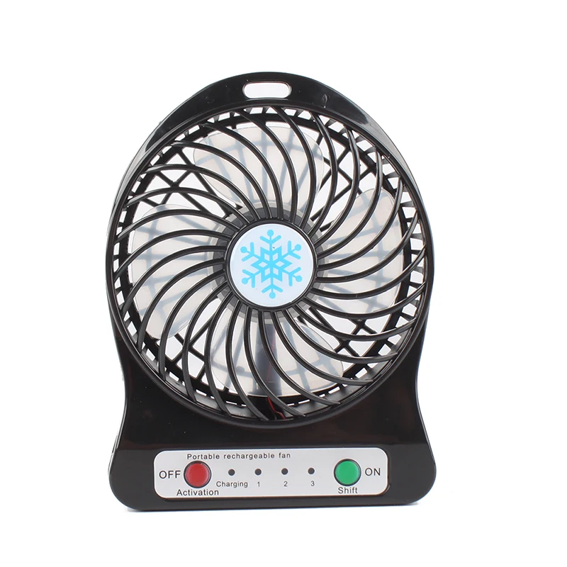 

Colors Portable Mini USB Fan Personal Adjustable 3 Speed USB Rechargeable Fans Home Office Desk Cooler Fan Summer Air Cooler