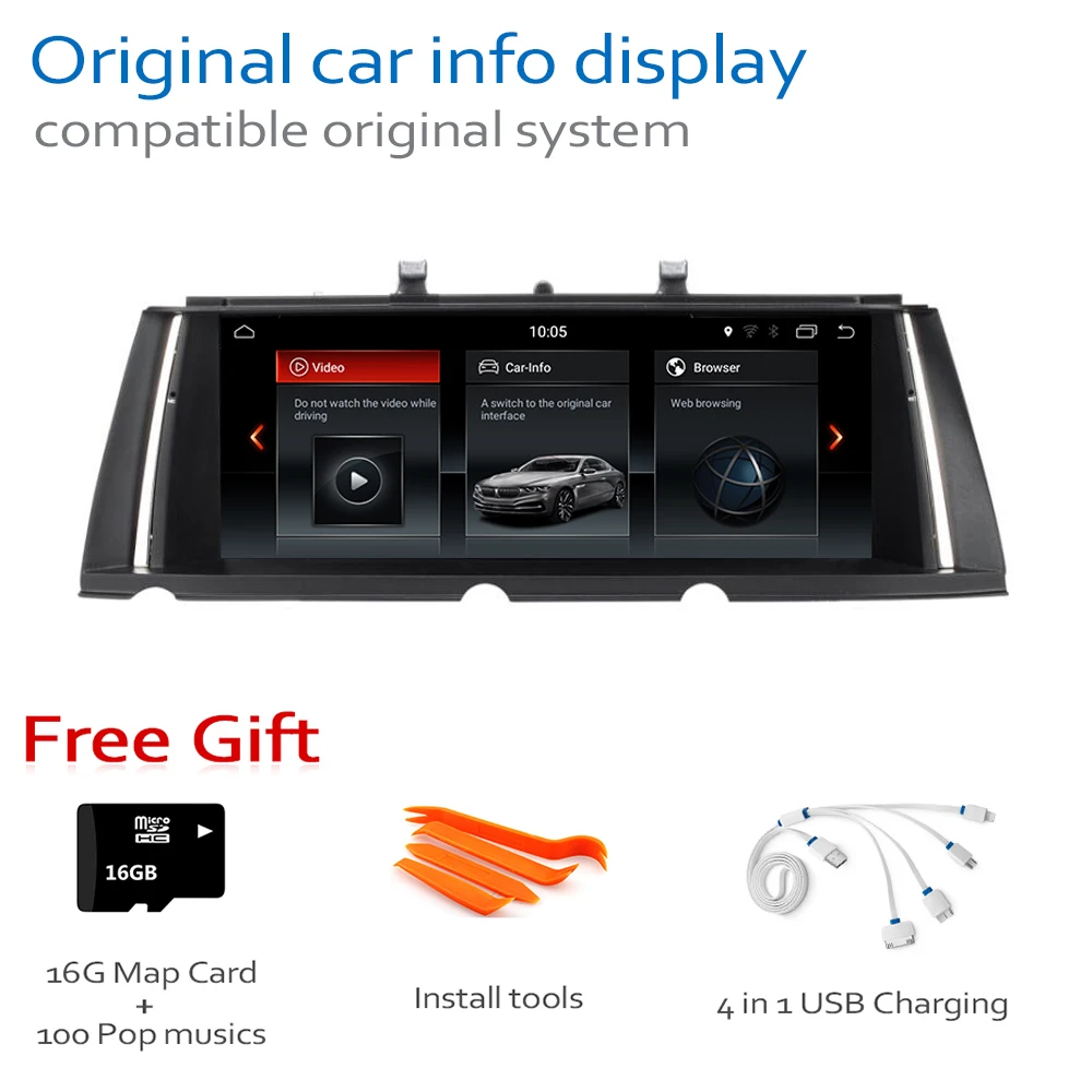 Best Car DVD Player For BMW 7 Series F01 F02 2009~2012 original NBT System Android 8.0 up Autoradio GPS Navigation 5