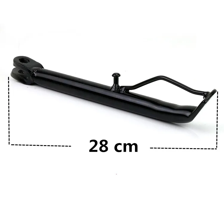 Motorcycle Kickstand Iron Sidestay Side Stand Parking Racks Fit For YAMAHA YBR125 YBR 125 Side support foot rest under desk
