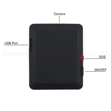 X009 Mini GPS Tracker Per Bambini Pet Inseguimento Dell’automobile 2 m Monitor Della Macchina Fotografica di Video In tempo Reale Recorder LBS GSM GPRS locator Con Il Tasto di SOS