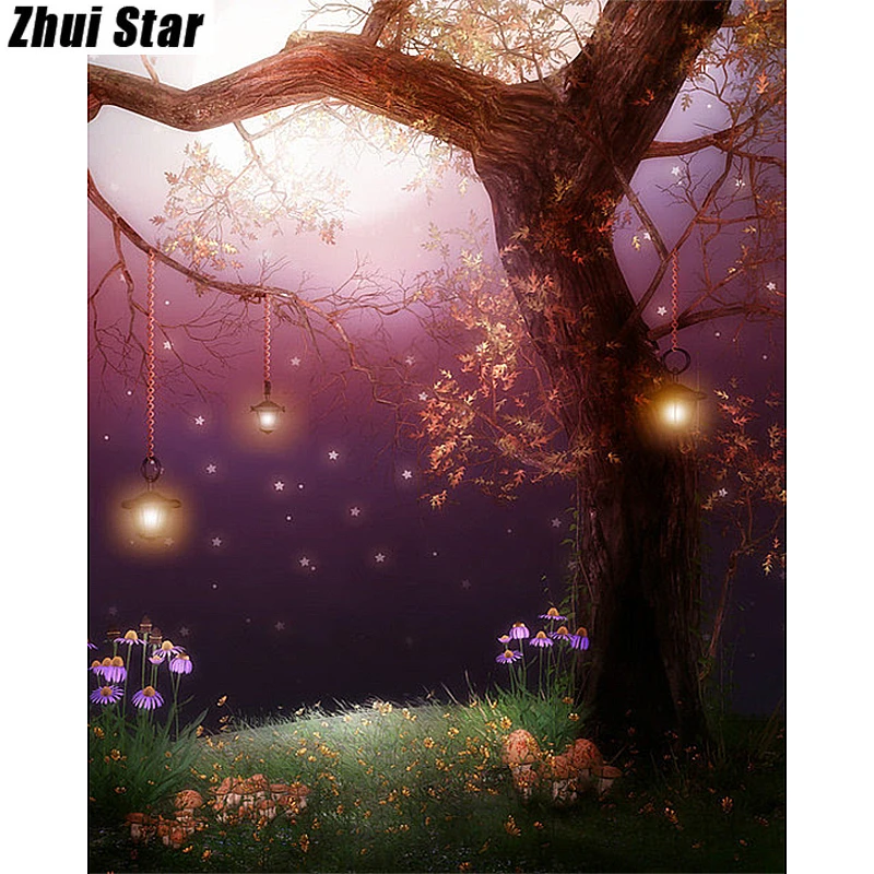 

Full Square Diamond 5D DIY Diamond Painting "Dream Landscape" Embroidery Cross Stitch Rhinestone Mosaic Painting Decor Gift