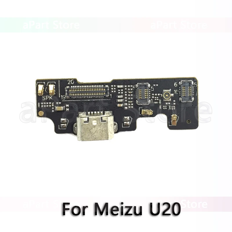 USB Charging Port Charger Dock Connector Flex Cable For Meizu M1 M2 M3 M3s M5 M5s M6 Note Mini U10 U20 Original Phone Parts - Цвет: U20