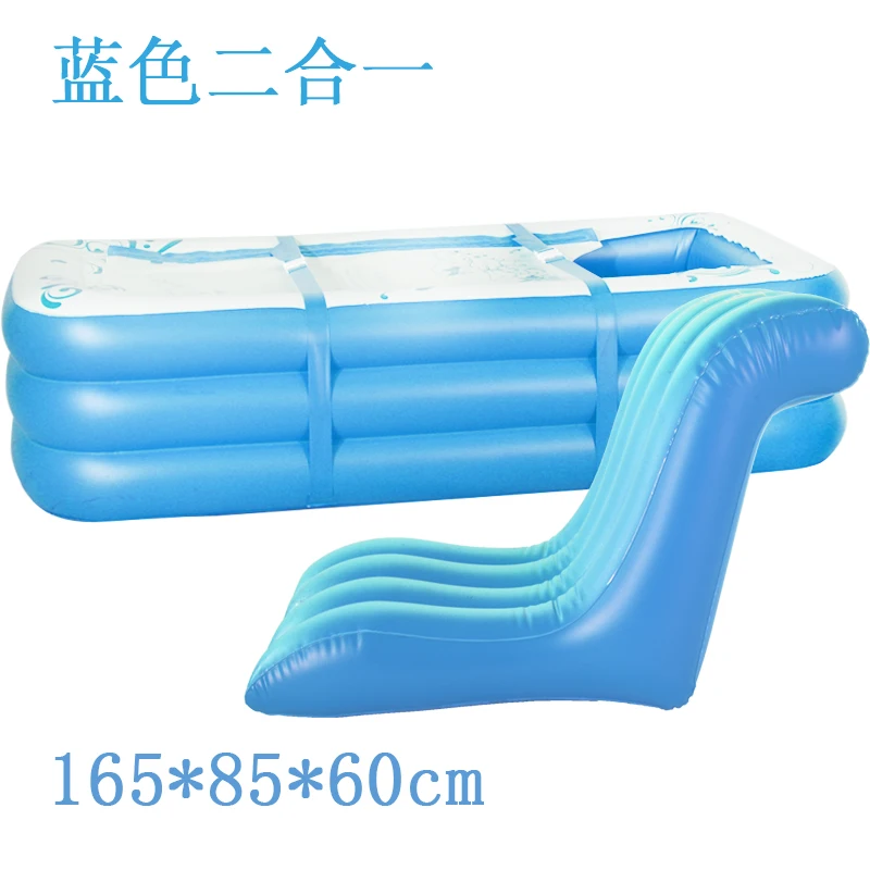 formato 1658060 cm con pompa elettrica pompa gonfiabile vasca da bagno vasca ispessimento vasca bagno pieghevole bacino b