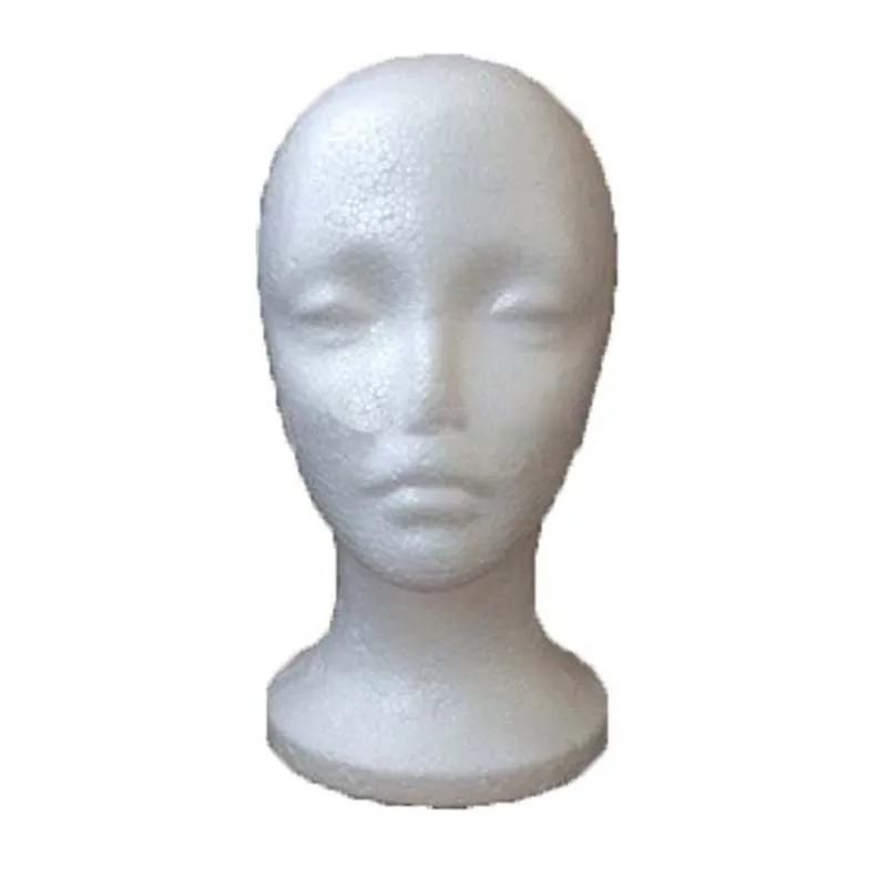 Female Styrofoam Foam Mannequin Manikin Head Model Model Hat Wig