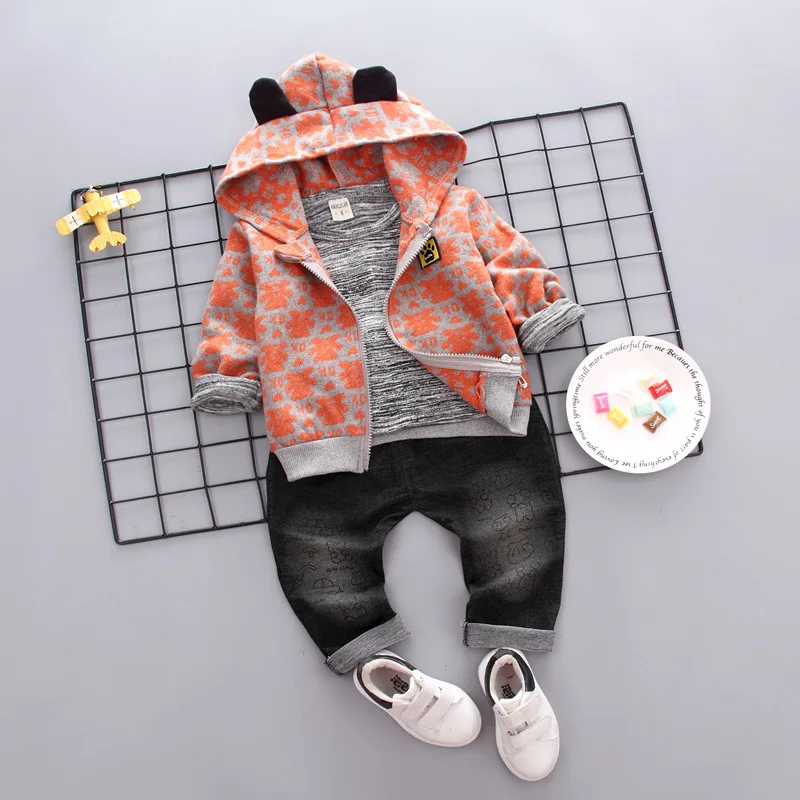 

Child Boy Girl Clothing Sets Autumn Spring Long Sleeve Letter Print Set For Baby Toddler Outfit Children Clothing Suit 3PCS