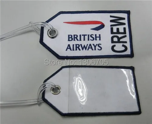 british airways luggage tags