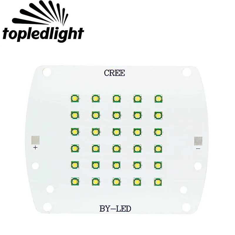 Customize 100w 30leds Cree Xpe Xpe Cold White 10000k Led Emitter Bulb