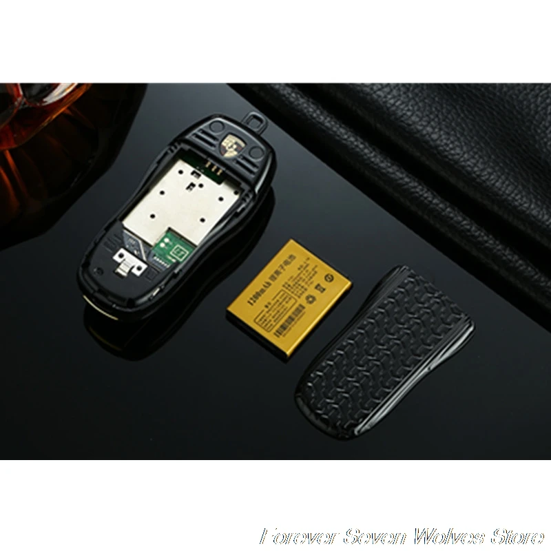  Original Newmind F15 Plus Mini Flip Phone Car Key Chain Model Dual SIM Cellphone Bluetooth Dialer M