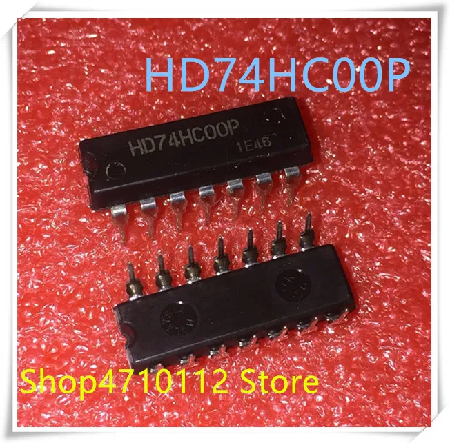

Новинка 10 шт./лот HD74HC00P HD74HC00 74HC00P DIP-14 IC