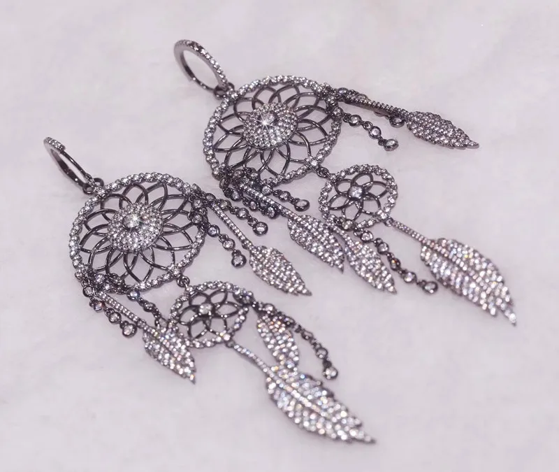 

Designer Fashion 925 Sterling Silver Jewelry 3A Cubic Zirconia Party Earring