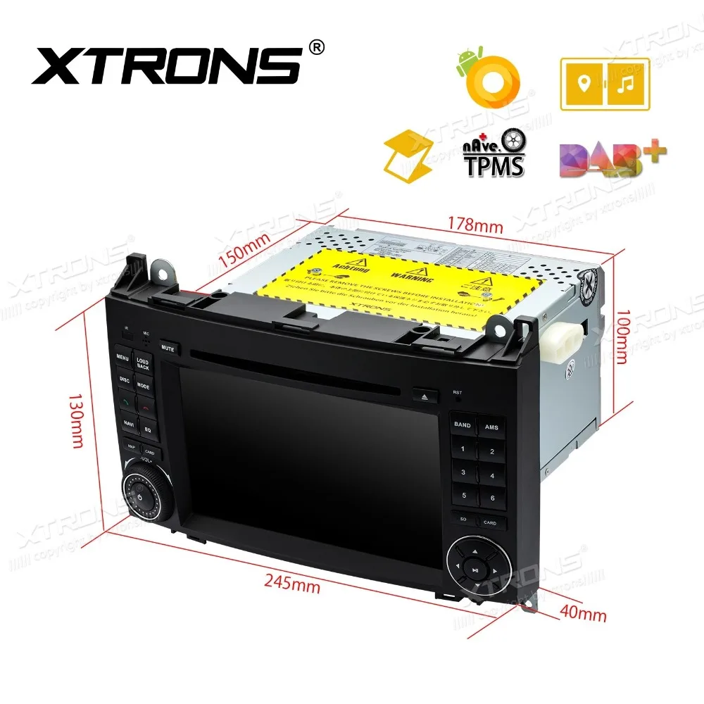 Best 7" Android 8.0 OS Car DVD Multimedia Navigation GPS Radio for Mercedes-Benz A-Class W169 2004-2012 & Sprinter W906 2006-2012 5