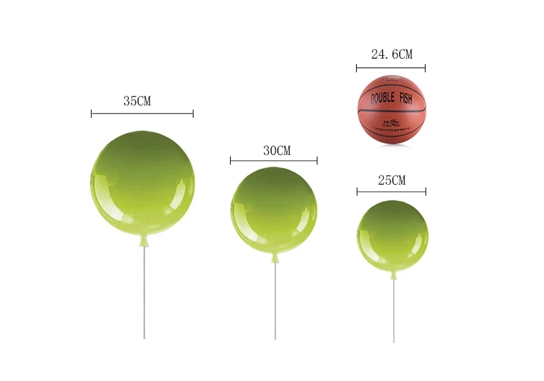 Cores do Miúdo Luminária de Teto Lâmpada do Teto Lâmpadas com Interruptor 6 Moderno Balão Acrílico Home Deco Crianças Quarto E27 15 de teto para casa deco quarto das