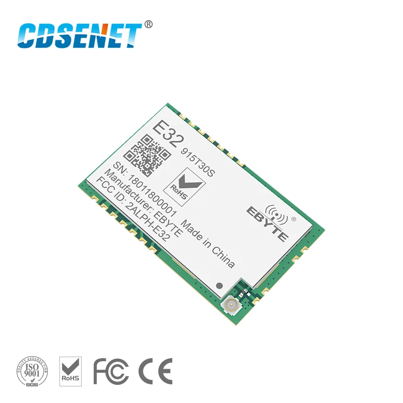 LoRa SX1278 915 мГц 1 Вт SMD Беспроводной трансивер CDSENET E32-915T30S 915 мГц Long Range SX1276 передатчик для IPEX антенны