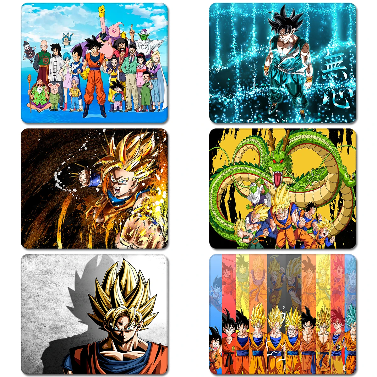 Dragon Ball Goku Comics аниме природа резиновый Настольный коврик для мыши ноутбук корпус коврик для мыши