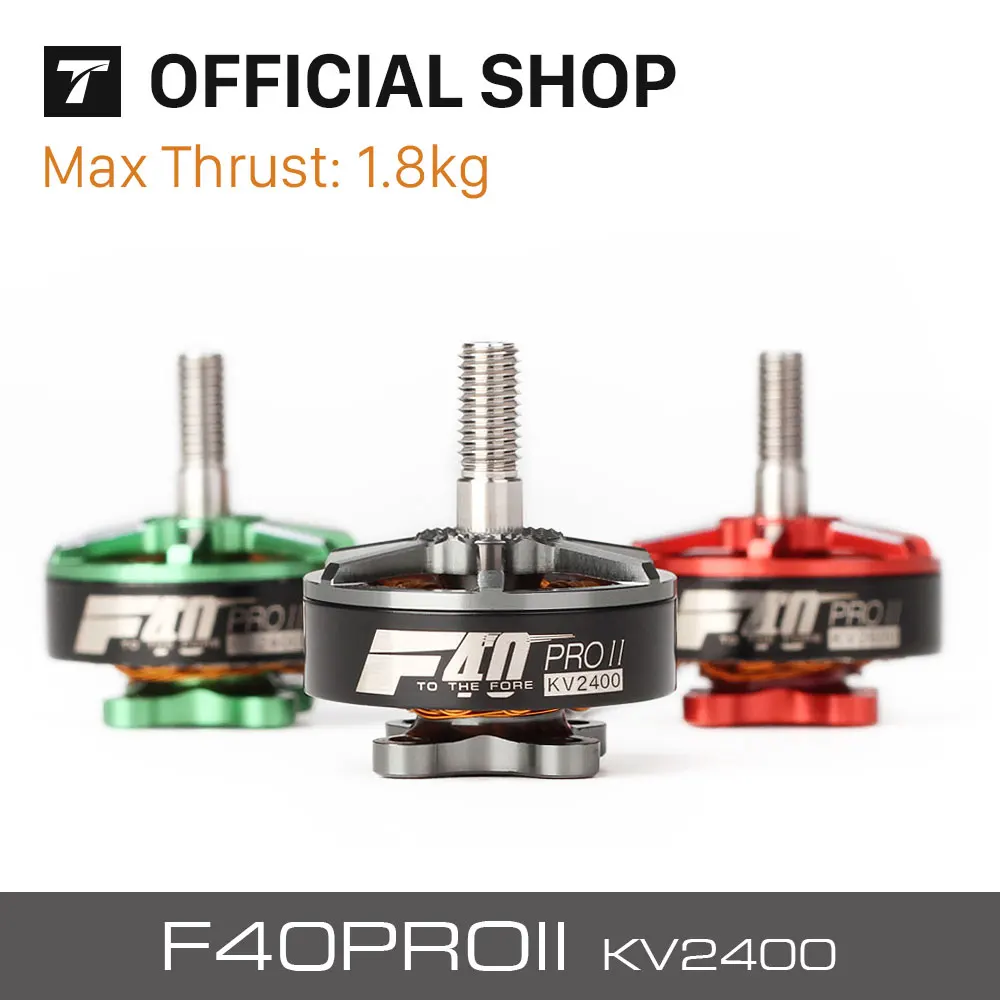 T-motor Newest Professional F40 PRO-2.0 II 2150KV Brushless Motor For FPV Racing quadcoptor Drones