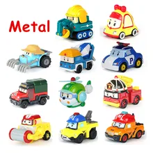 25 estilos robocar, coréia, brinquedos infantis, robocar, poli, anba, roy, anime, metal, carro, figuras de ação, carro, brinquedos para presente das crianças