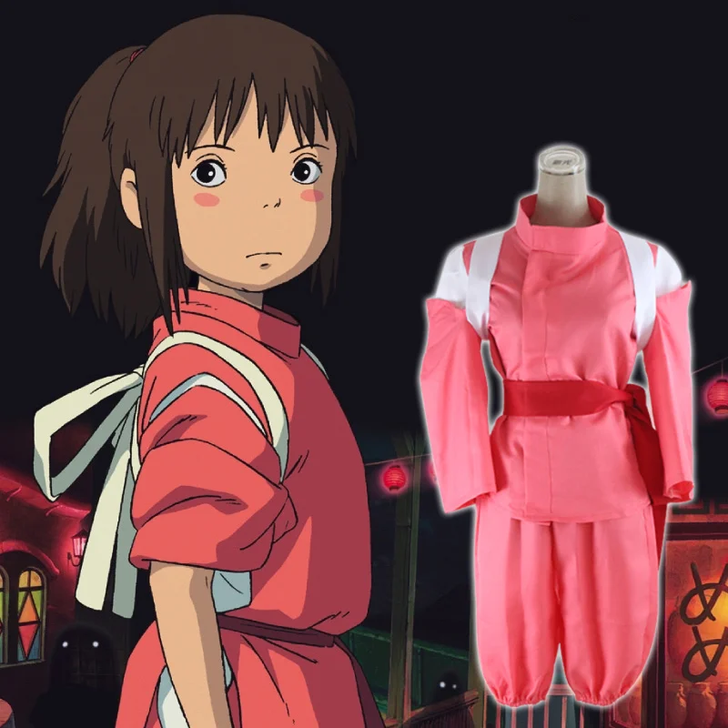 Milky Way Anime Movie Spirited Away Ogino Chihiro Cosplay Costumes Miyazaki Hayao Girls Cute Pink Kimono Japenese Style Ladies Aliexpress