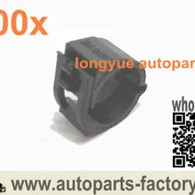 Longyue 200 шт. Универсальный крепежи клип замок для завитые трубки/Sleeving муфта для провода разделение кабелепровод