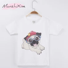 New Fashion Summer Children T-Shirt Pug Dog Print Boys Cotton Short Child Shirt Boy T Shirts Girl Tops Tee Kids Clothes Camiseta New Fashion Summer Children T-Shirt Pug Dog Print Boys Cotton Short Child Shirt Boy T Shirts Girl Tops Tee Kids Clothes Camiseta