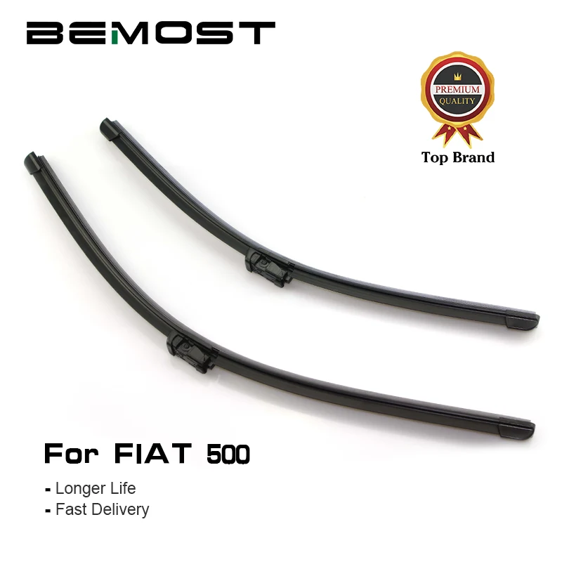 BEMOST Car Front Window Windshield Wiper Blades Natural Rubber For Fiat