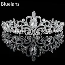 Платье на свадьбу для девочек, корона для невест Головные уборы Стразы Диадемы Ювелирные заколки для Для женщин подарок на день Святого Валентина Bijoux(украшения своими руками