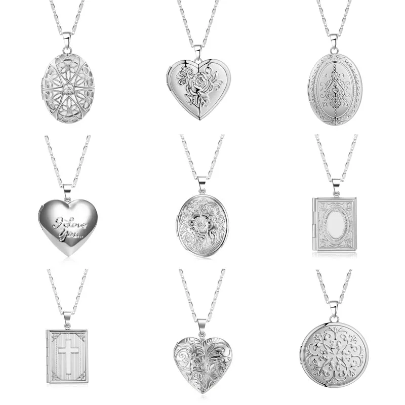 

Vintage Necklace for Women Silver Color Bijoux Metal Statement Necklace Fashion Dubai Indian Pendant Ethiopian Jewelry 2019