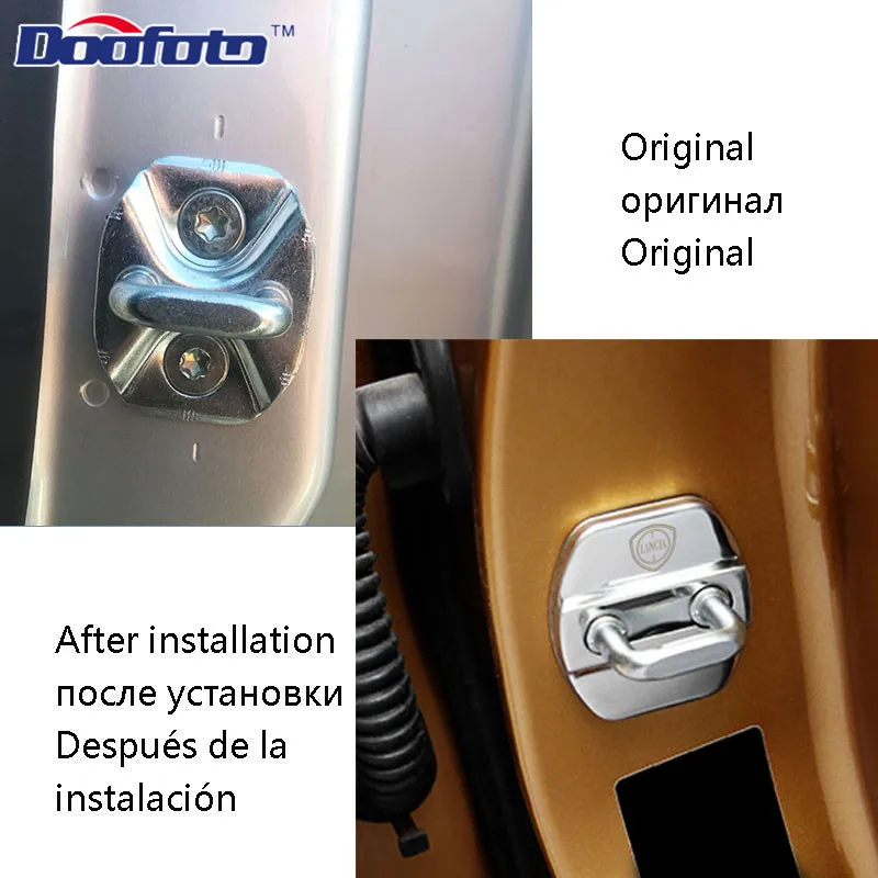 Doofoto автомобильный Стайлинг защитный чехол для Lancia Kappa Delta Integrale Ypsilon Lybra Musa Phedra Thesis логотип интерьерные аксессуары