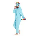 Новая голубая луна медведь Комбинезоны Для женщин взрослая Пижама Kigurumi спящий мишка костюмы животных для праздника Onesie; одежда для сна; комбинезон