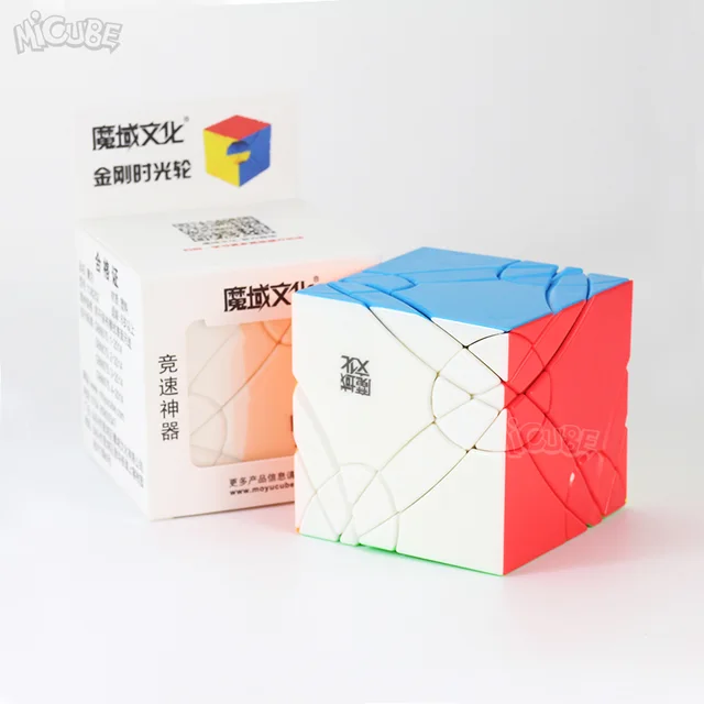 US $12.47 MoYu Axis Time Wheel Cube Stickerless Magic Cube TimeWheel Professional Specail Creative Puzzle Edu