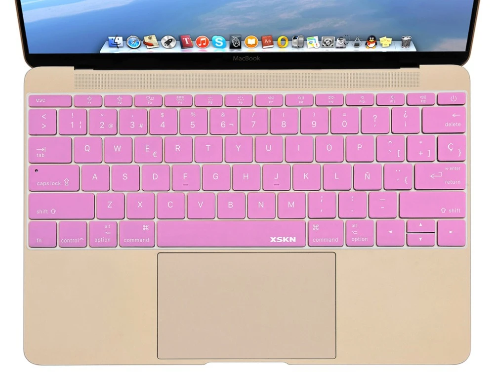2020 Color Silicon Keyboard Cover Laptop Skin Notebook Protector for for MacBook 12-Pink 2020 Color Silicon Keyboard Cover Laptop Skin Notebook Protector for for MacBook 12-Pink