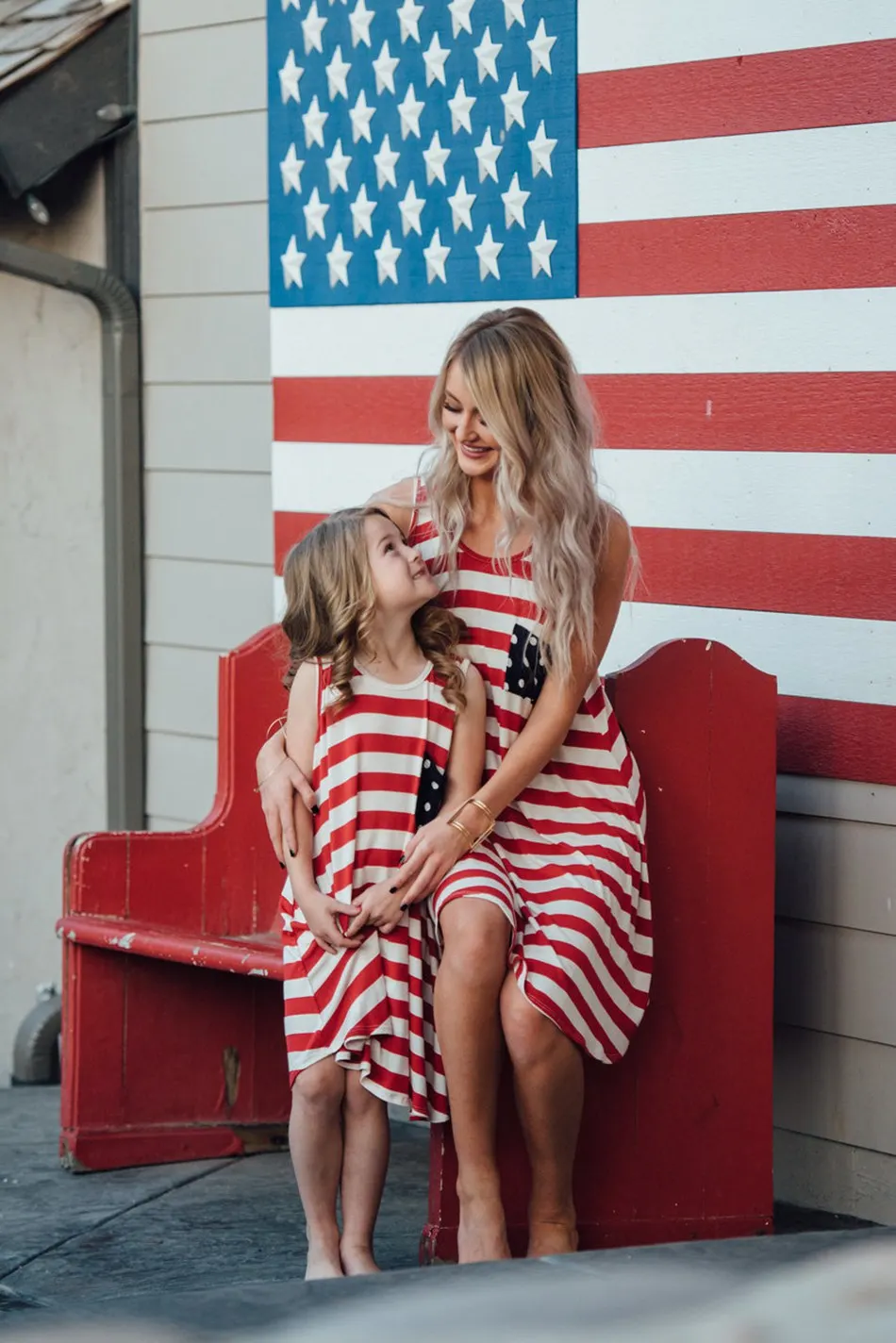 mommy and me clothes Summer Maxi Dress (2)