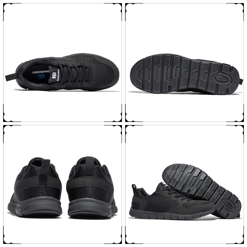 NIDENGBAO Men Running Shoes Outdoor Lightweight Sneakers For Male Mesh Breathable Walking Sport Shoes Size 39-50 Black Blue Gray