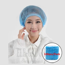 100 шт./упак. 2" одноразовые нетканые рабочие колпачки для салонов красоты пищевой промышленности шляпа Spary Painting Clean