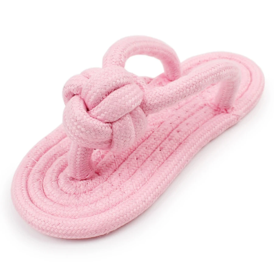 

Colorful Cotton Rope Chew Dog Toys Interactive Training Cute Bite Resistant Pet Play Jeux Chien Dogs Toys Pets Products 50DC0059