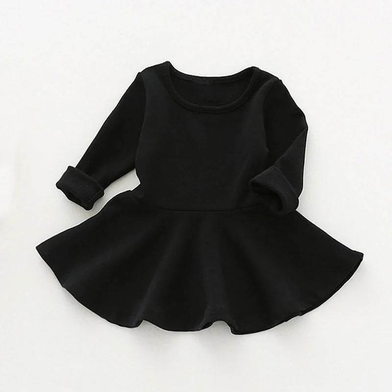 Kids Dress For Girls Clothes Candy Color Princess Dresses Long Sleeve Spring Toddler Girl Clothing Cotton Children Dress цена Kids Dress For Girls Clothes Candy Color Princess Dresses Long Sleeve Spring Toddler Girl Clothing Cotton Children Dress цены онлайн