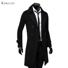 Мужская Дизайнерская одежда британский стиль Модный Тренч Осенняя ветровка Мужское пальто Верхняя одежда Manteau Homme зимние пальто