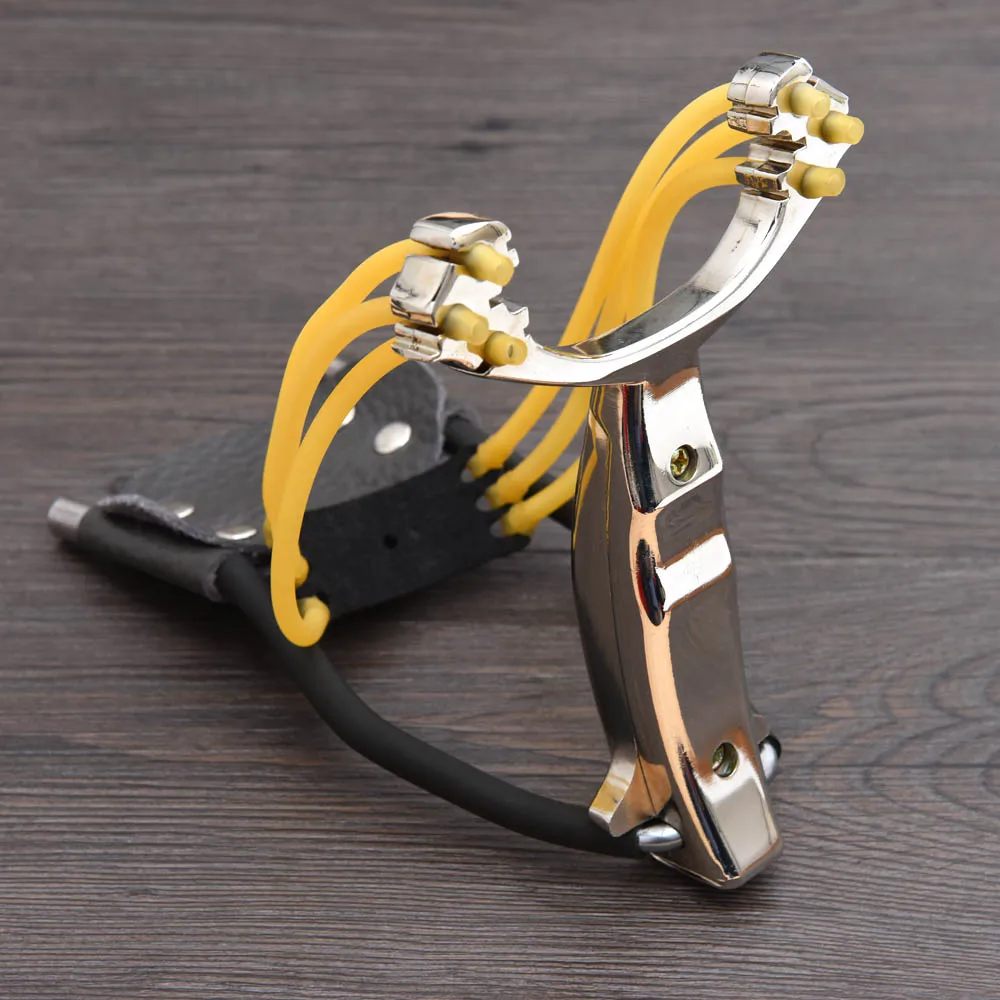 

Aluminium Alloy Slingshot Catapult Professional Fishing Slingshot Hunting Accessories