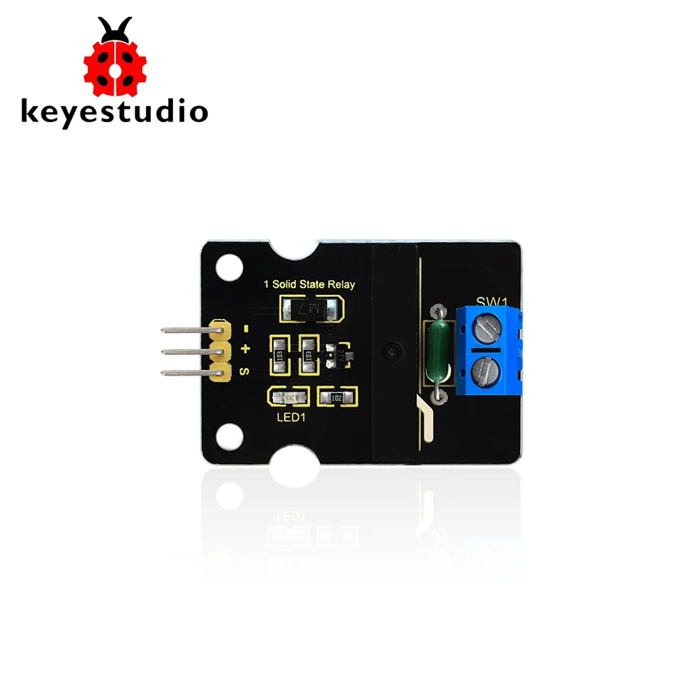 Keyestudio 5 в одноканальный твердотельный релейный модуль низкоуровневый триггер